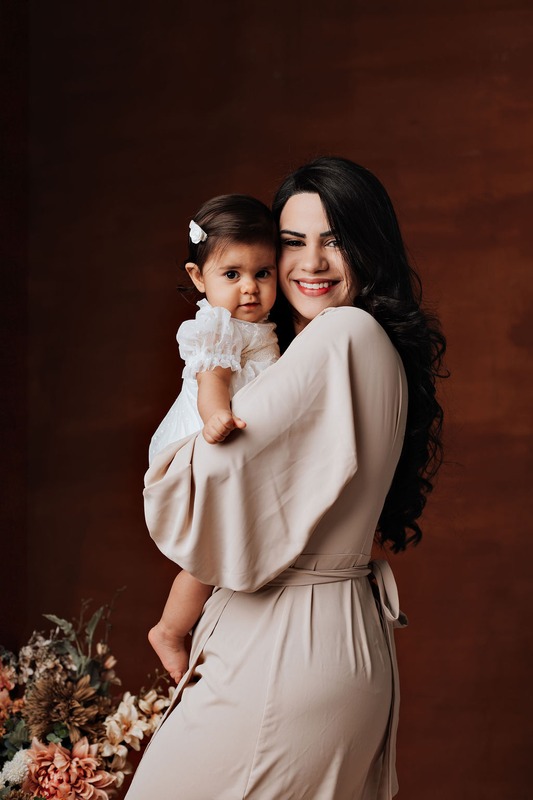 Bruna Gomes durante workshop de desmame na prática